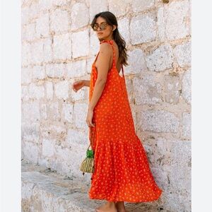 OOTO England ASHLEY Midi Slip Dress (2)